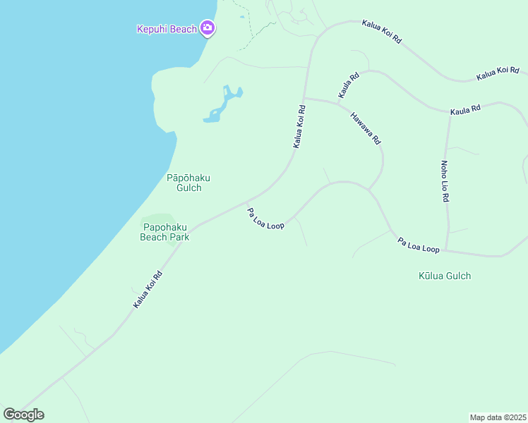 map of restaurants, bars, coffee shops, grocery stores, and more near 2 Pa Loa Loop in Maunaloa