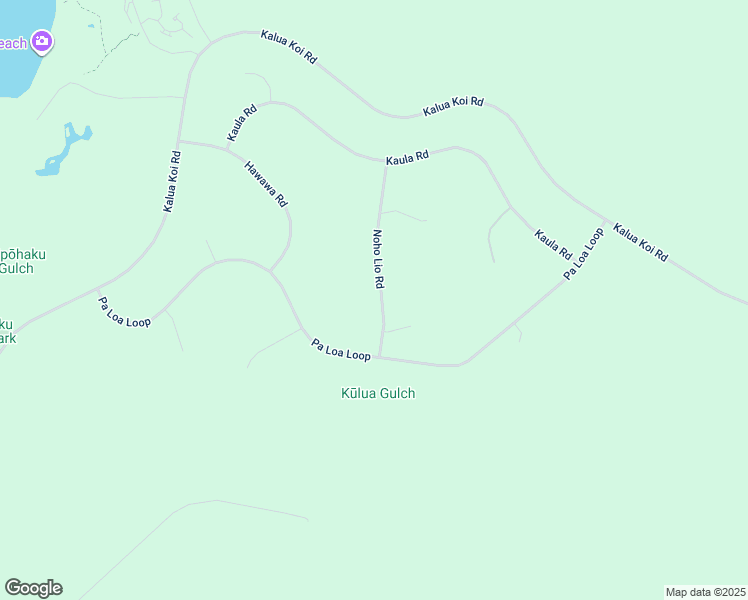 map of restaurants, bars, coffee shops, grocery stores, and more near 170 Noho Lio Road in Kaunakakai