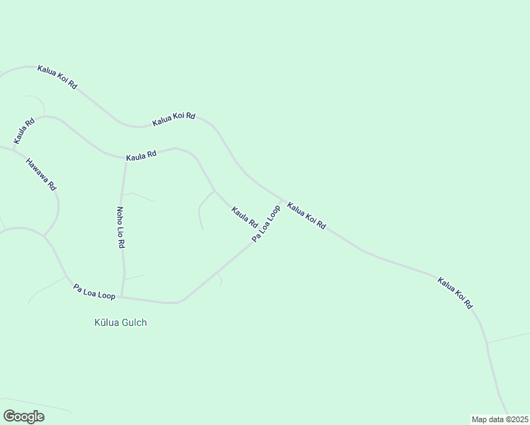 map of restaurants, bars, coffee shops, grocery stores, and more near Kaula Road in Maui County