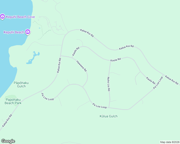 map of restaurants, bars, coffee shops, grocery stores, and more near 211 Awawa Road in Maunaloa