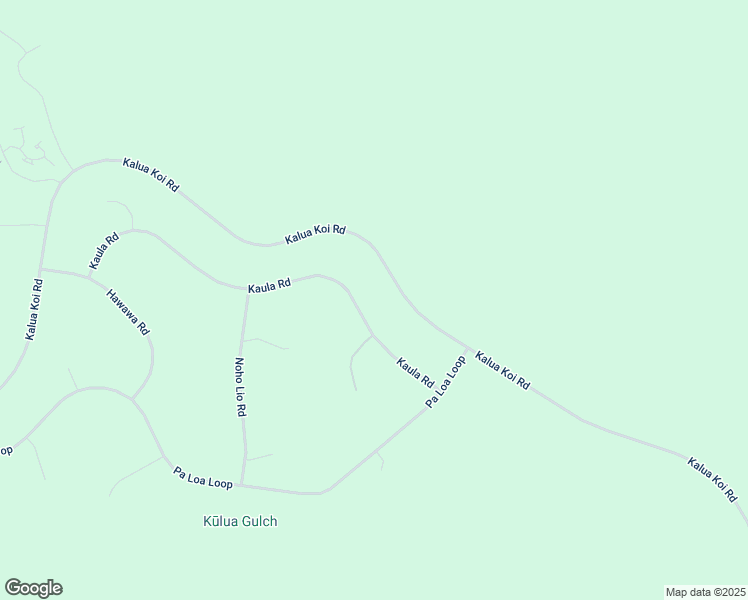 map of restaurants, bars, coffee shops, grocery stores, and more near 188 Kaula Road in Maunaloa