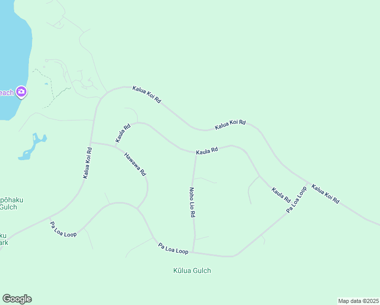 map of restaurants, bars, coffee shops, grocery stores, and more near 0 Noho Lio Road in Maui County