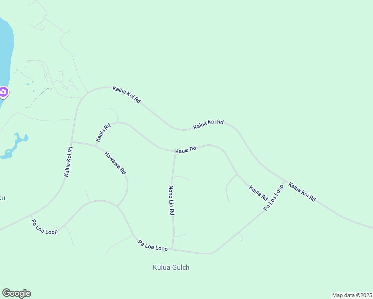 map of restaurants, bars, coffee shops, grocery stores, and more near 330 Kaula Road in Maunaloa