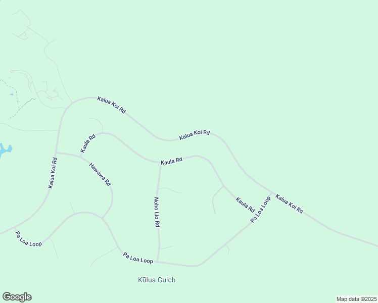 map of restaurants, bars, coffee shops, grocery stores, and more near 300 Kaula Road in Maunaloa