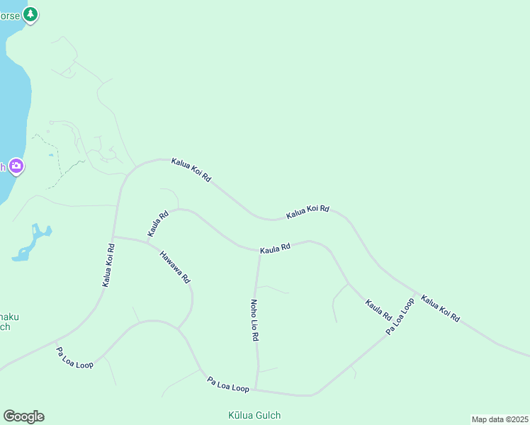map of restaurants, bars, coffee shops, grocery stores, and more near Kalua Koi Road in Maui County