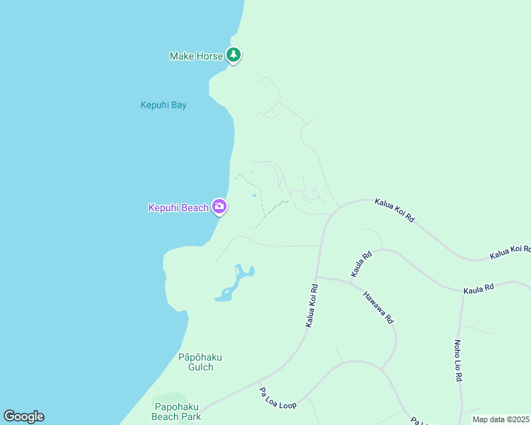 map of restaurants, bars, coffee shops, grocery stores, and more near 255 Kepuhi Place in Kaunakakai