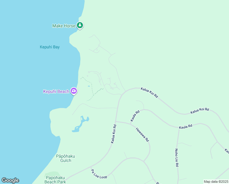 map of restaurants, bars, coffee shops, grocery stores, and more near 50 Kepuhi Place in Maunaloa