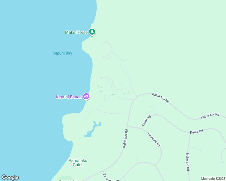 map of restaurants, bars, coffee shops, grocery stores, and more near 255 Kepuhi Place in Kaunakakai