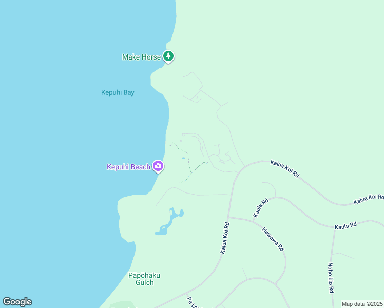 map of restaurants, bars, coffee shops, grocery stores, and more near 255 Kepuhi Place in Kaunakakai