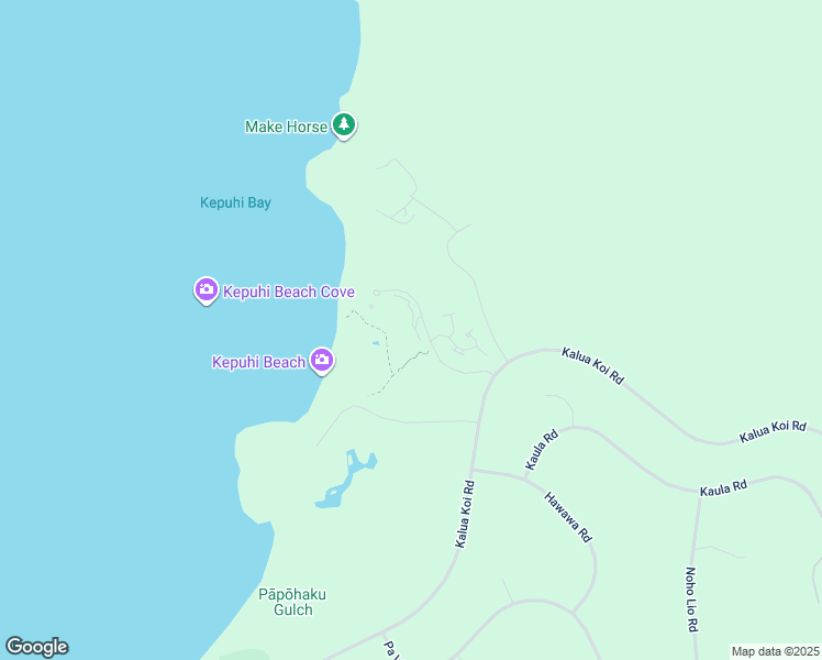 map of restaurants, bars, coffee shops, grocery stores, and more near Kepuhi Place in Maui County