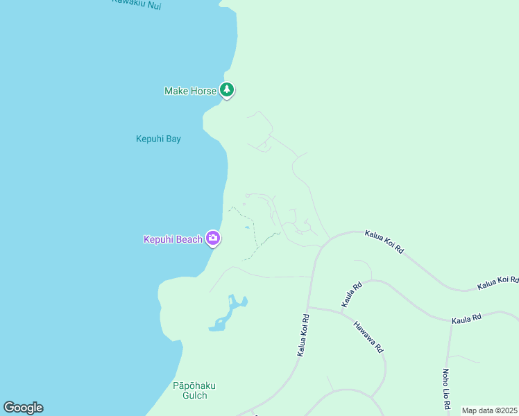 map of restaurants, bars, coffee shops, grocery stores, and more near Kepuhi Place in Maui County