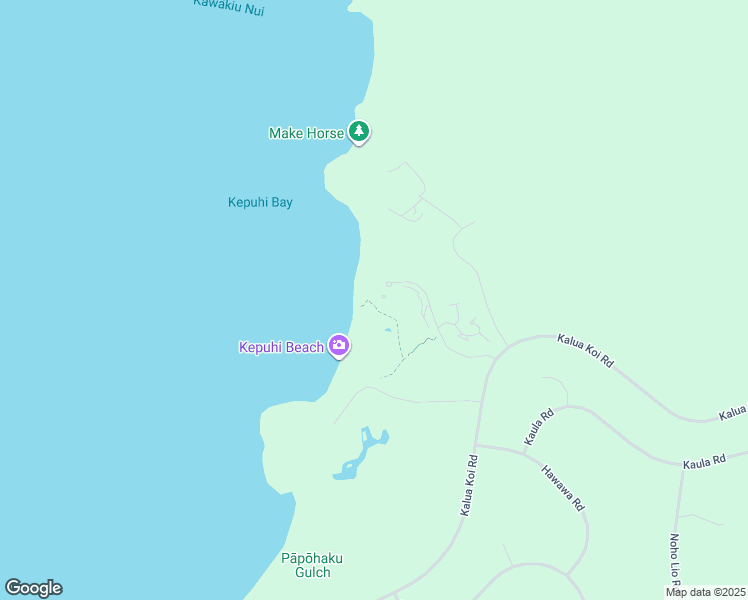 map of restaurants, bars, coffee shops, grocery stores, and more near 255 Kepuhi Place in Kaunakakai