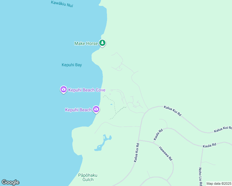 map of restaurants, bars, coffee shops, grocery stores, and more near Kepuhi Place in Maui County