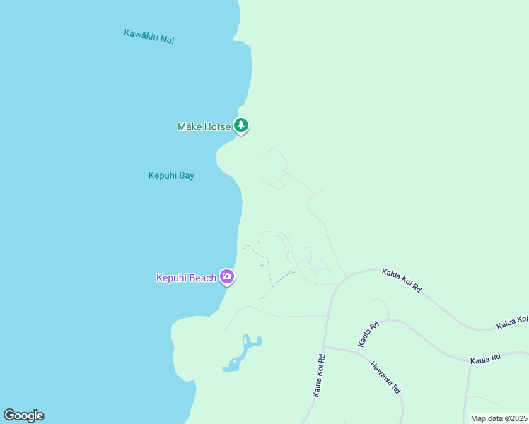 map of restaurants, bars, coffee shops, grocery stores, and more near 50 Kepuhi Place in Maunaloa