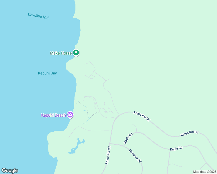 map of restaurants, bars, coffee shops, grocery stores, and more near 100 Lio Place in Maunaloa