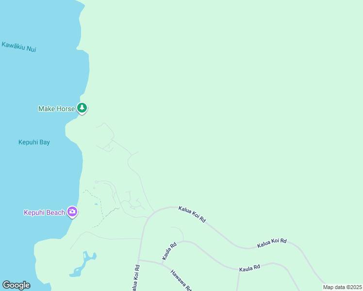 map of restaurants, bars, coffee shops, grocery stores, and more near 100 Lio Place in Maunaloa