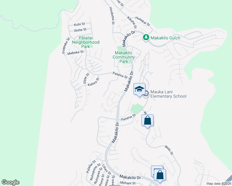 map of restaurants, bars, coffee shops, grocery stores, and more near 92-1042 Kanehoa Loop in Kapolei