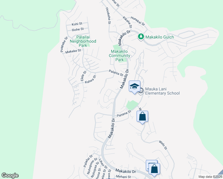 map of restaurants, bars, coffee shops, grocery stores, and more near 92-1042 Kanehoa Loop in Kapolei