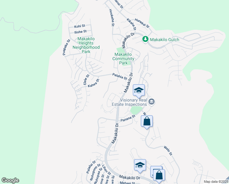 map of restaurants, bars, coffee shops, grocery stores, and more near 92-1042 Kanehoa Loop in Kapolei