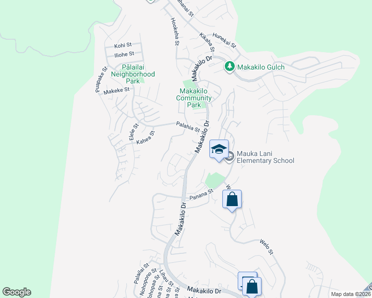 map of restaurants, bars, coffee shops, grocery stores, and more near 92-1042 Kanehoa Loop in Kapolei