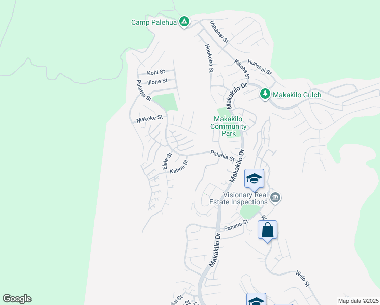 map of restaurants, bars, coffee shops, grocery stores, and more near 92-1159 Palahia Street in Kapolei