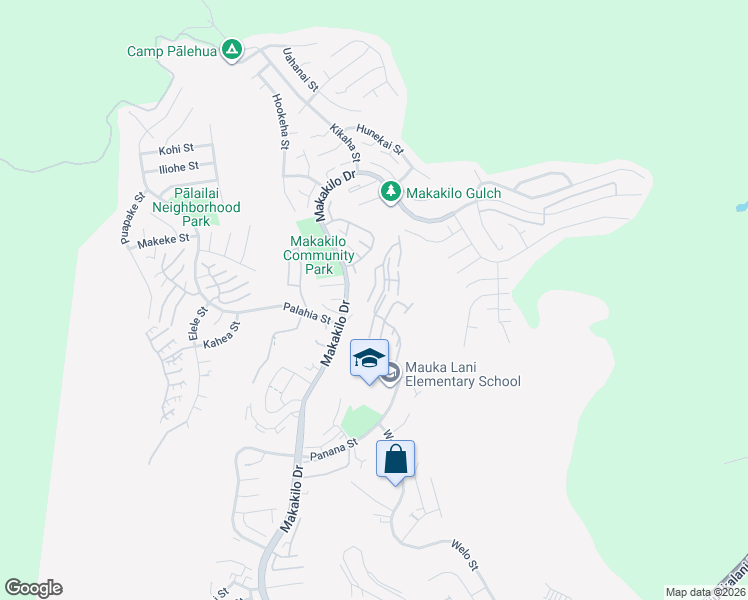map of restaurants, bars, coffee shops, grocery stores, and more near 92-915 Hame Place in Kapolei