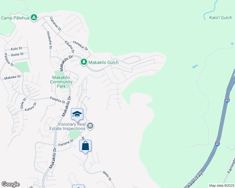map of restaurants, bars, coffee shops, grocery stores, and more near 92-6059 Nemo Street in Kapolei