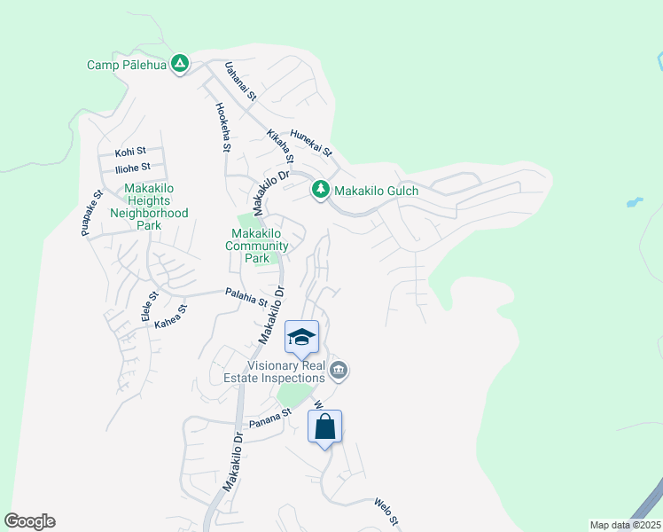 map of restaurants, bars, coffee shops, grocery stores, and more near 92-1021 Nou Street in Kapolei