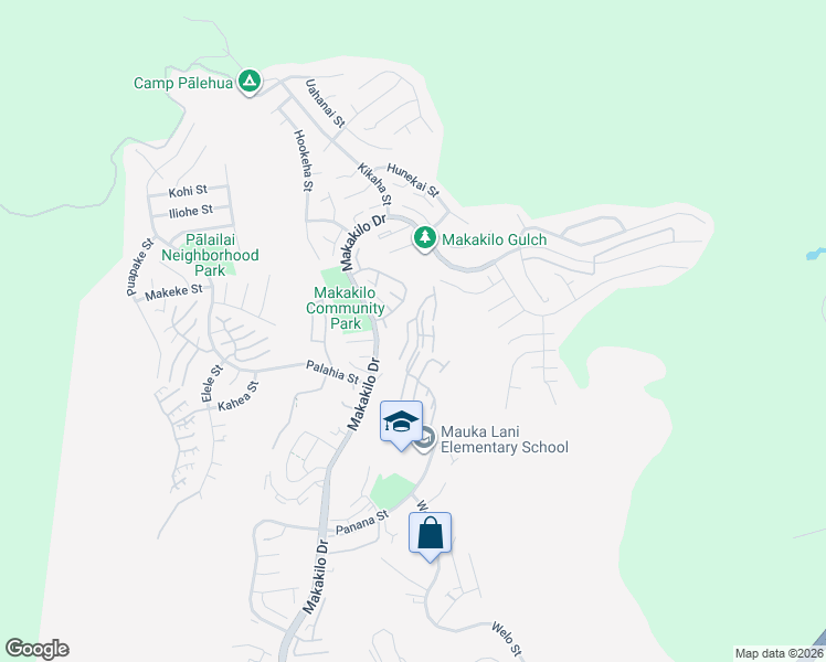 map of restaurants, bars, coffee shops, grocery stores, and more near 92-929 Hame Place in Kapolei