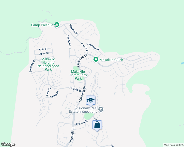 map of restaurants, bars, coffee shops, grocery stores, and more near 92-1131 Makamai Loop in Kapolei
