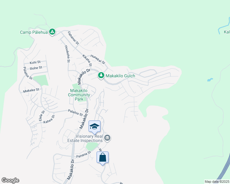 map of restaurants, bars, coffee shops, grocery stores, and more near 92-331 Hookili Place in Kapolei