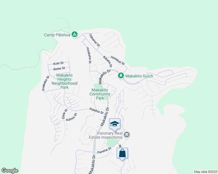 map of restaurants, bars, coffee shops, grocery stores, and more near 92-1185 Kulike Place in Kapolei
