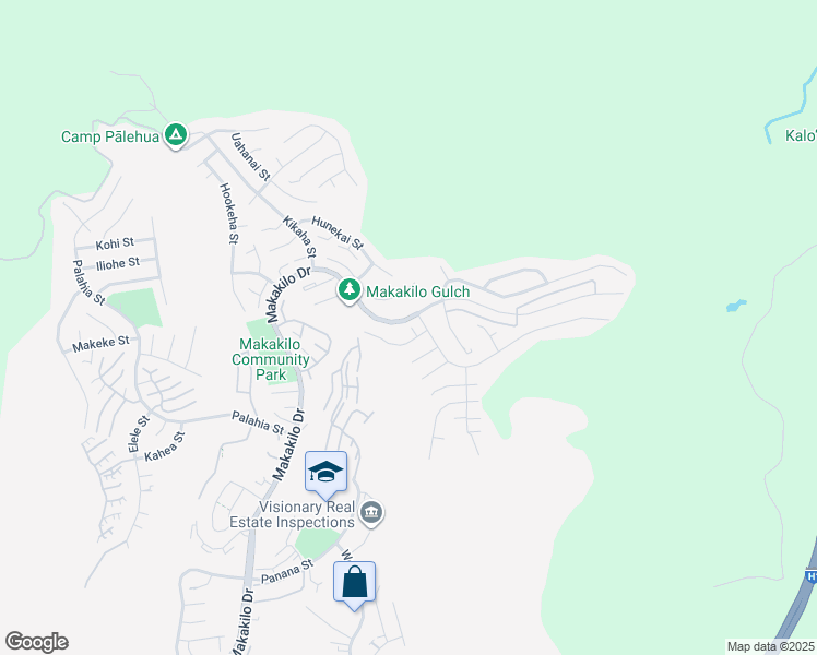map of restaurants, bars, coffee shops, grocery stores, and more near 92-331 Hookili Place in Kapolei