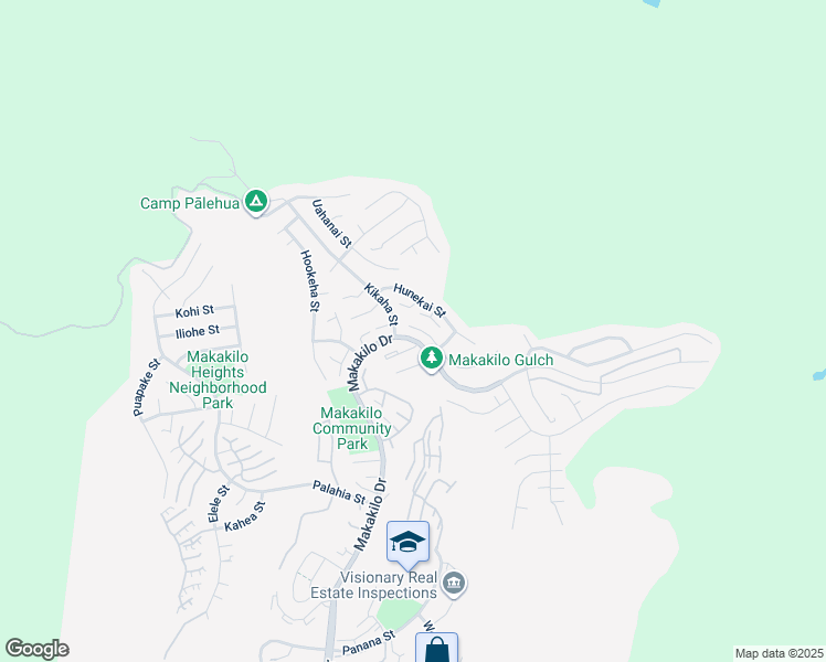 map of restaurants, bars, coffee shops, grocery stores, and more near 92-1215 Hauone Street in Kapolei