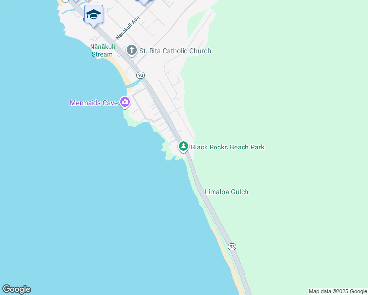 map of restaurants, bars, coffee shops, grocery stores, and more near 701 Farrington Highway in Waiʻanae