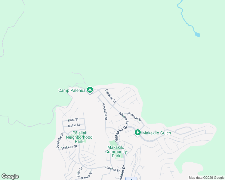 map of restaurants, bars, coffee shops, grocery stores, and more near 92-1215 Umena Street in Kapolei