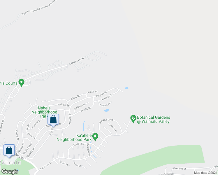 map of restaurants, bars, coffee shops, grocery stores, and more near 98-2002 Hapaki Street in Aiea