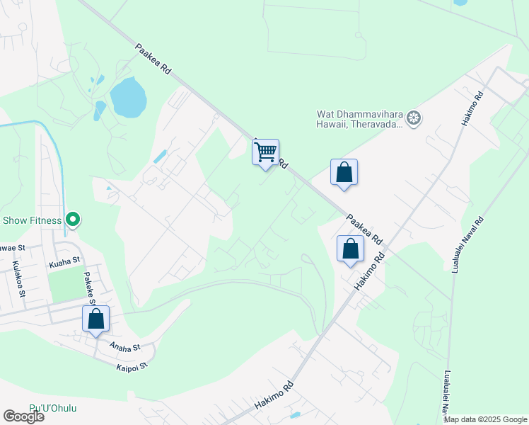 map of restaurants, bars, coffee shops, grocery stores, and more near 87-827 Iliili Road in Waiʻanae