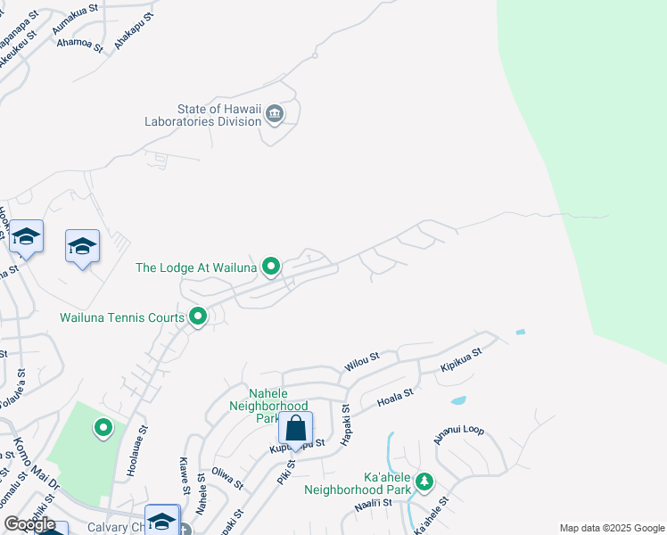 map of restaurants, bars, coffee shops, grocery stores, and more near 98-1941 Kaʻahumanu Street in Aiea