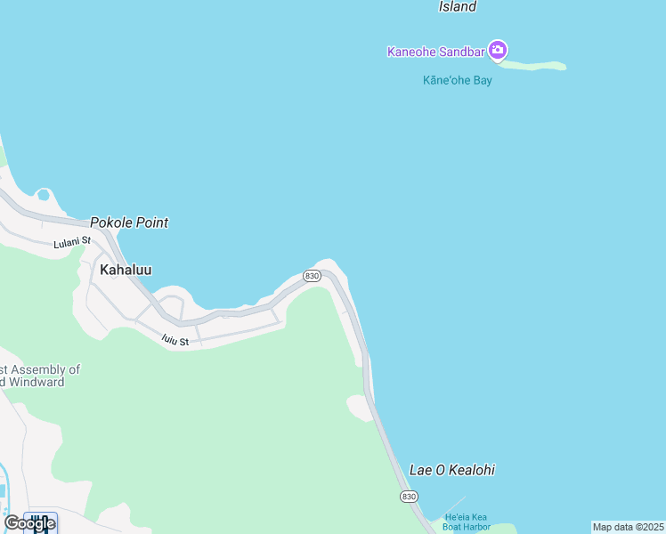 map of restaurants, bars, coffee shops, grocery stores, and more near 47-89 Kamehameha Highway in Kaneohe