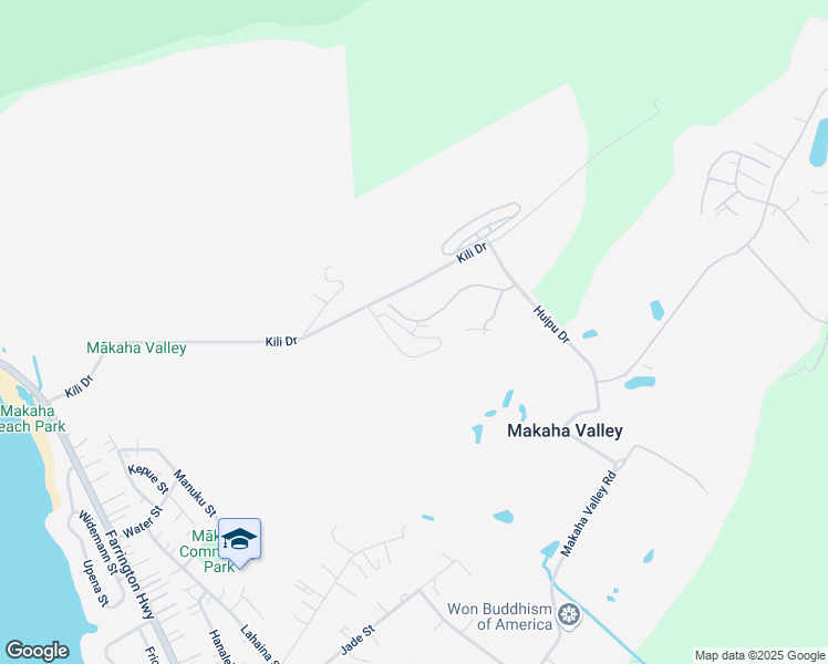 map of restaurants, bars, coffee shops, grocery stores, and more near 84644 Ala Mahiku Street in Waianae