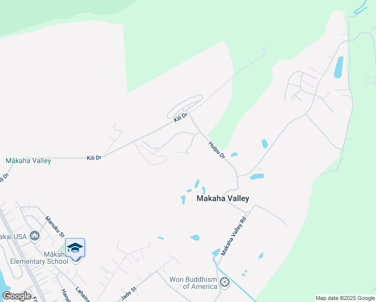 map of restaurants, bars, coffee shops, grocery stores, and more near 84-707 Kiana Place in Waianae