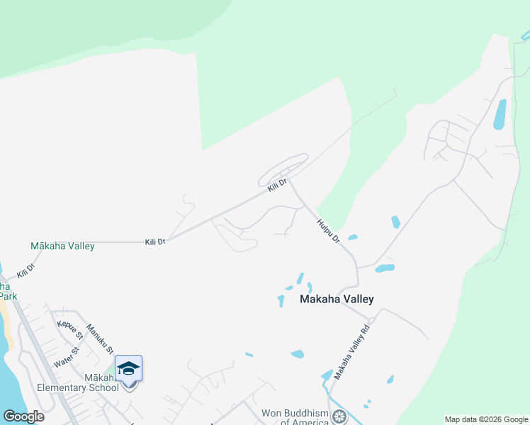 map of restaurants, bars, coffee shops, grocery stores, and more near 84-687 Ala Mahiku Street in Waianae