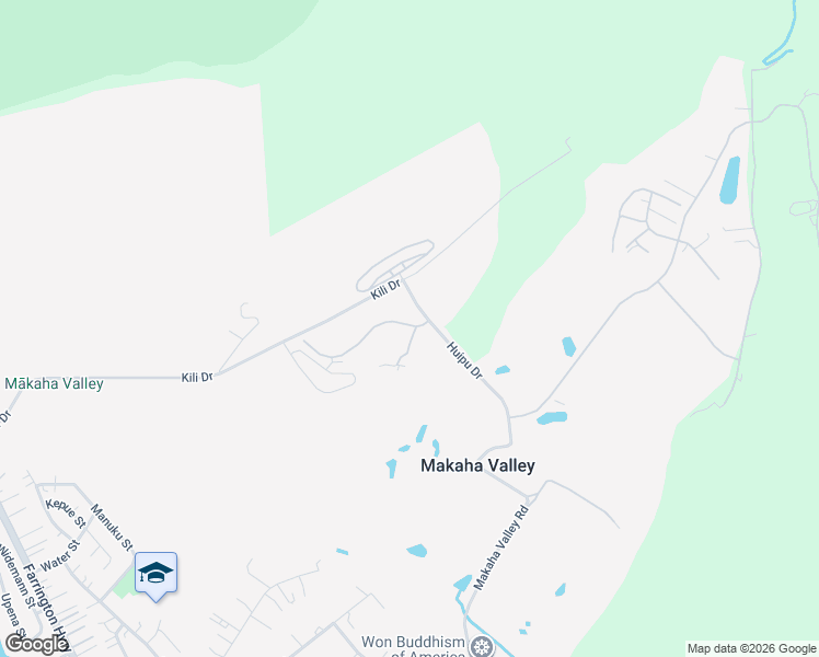map of restaurants, bars, coffee shops, grocery stores, and more near 853 Huipu Drive in Waianae