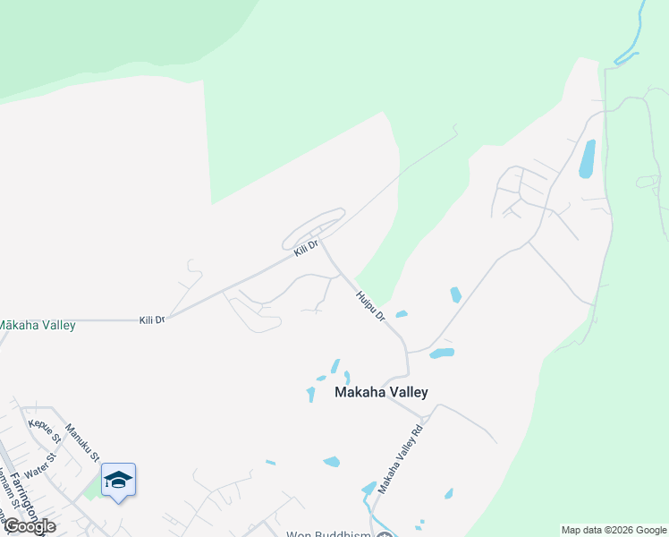 map of restaurants, bars, coffee shops, grocery stores, and more near 853 Huipu Drive in Waianae