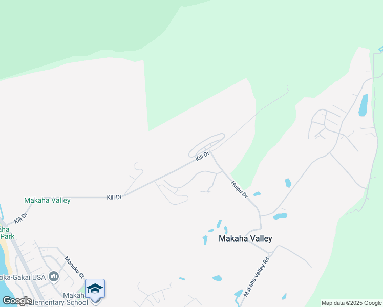 map of restaurants, bars, coffee shops, grocery stores, and more near 84-770 Kili Drive in Waianae