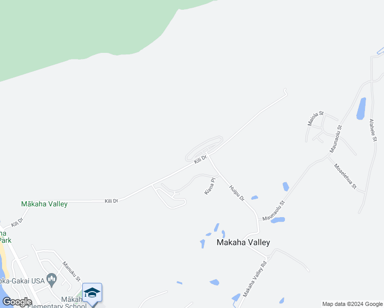 map of restaurants, bars, coffee shops, grocery stores, and more near 84-740 Kili Drive in Waiʻanae