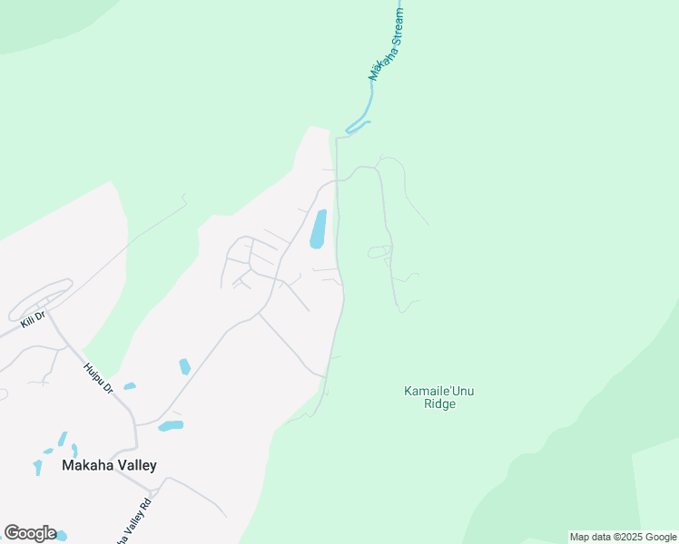 map of restaurants, bars, coffee shops, grocery stores, and more near Alahele Street in Makaha Valley