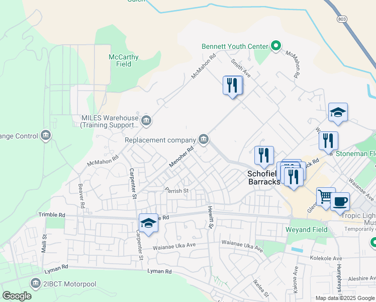 Menoher Road, Schofield Barracks HI - Walk Score