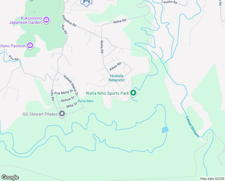 map of restaurants, bars, coffee shops, grocery stores, and more near 3602 Kaloke Street in Kalaheo